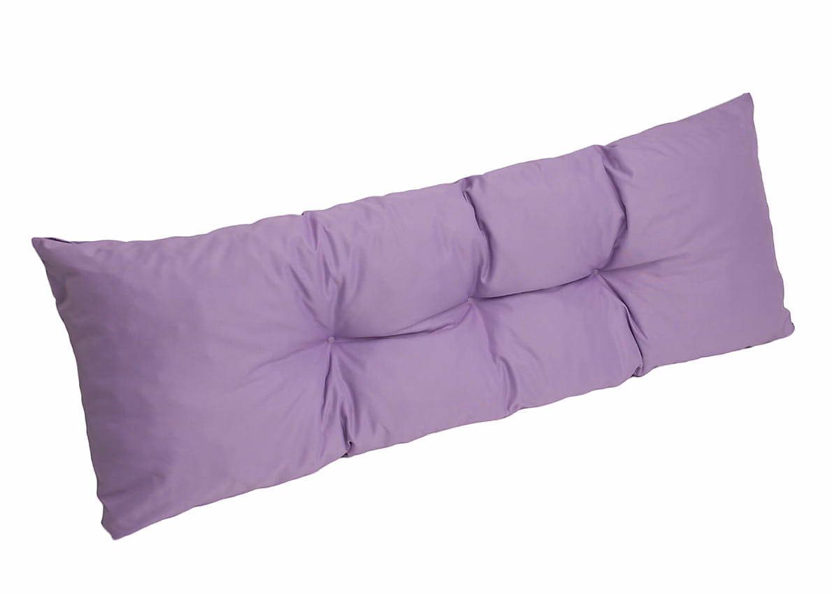 Coussin de palette 120 × 40cm Coussin d'assise coussin de jardin confortable Coussin de jardin Coussin de palette Violet clair