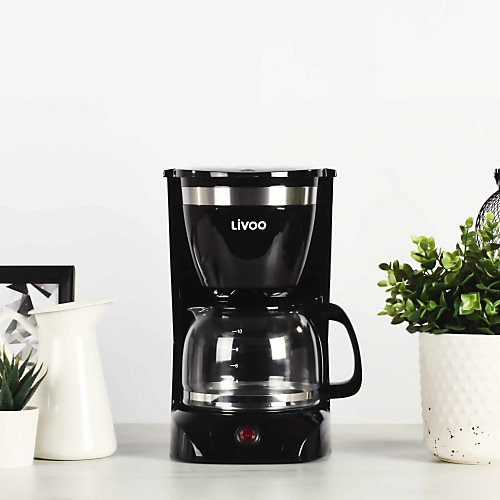 Cafetière électrique noire 10 – 12 tasses