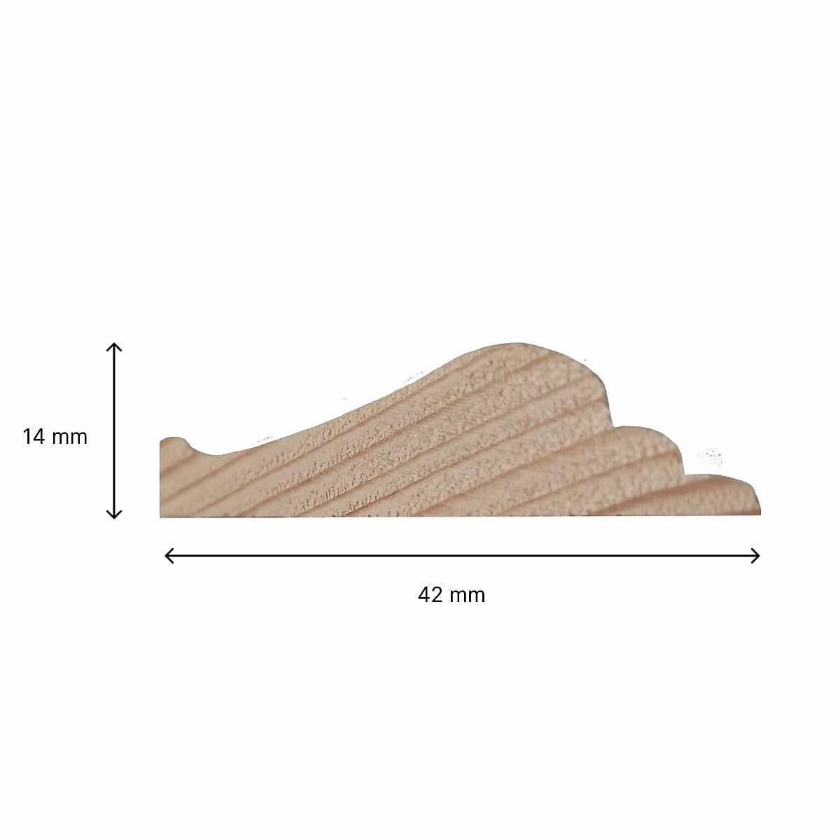 Encadrement mouluré 20 × 20 cm avec moulures pré – découpées
