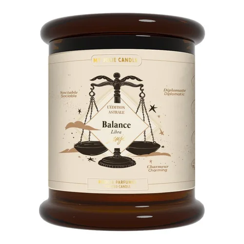 Bougie parfumée pivoine baies sauvages My jolie Candle Astrale balance - 300 g