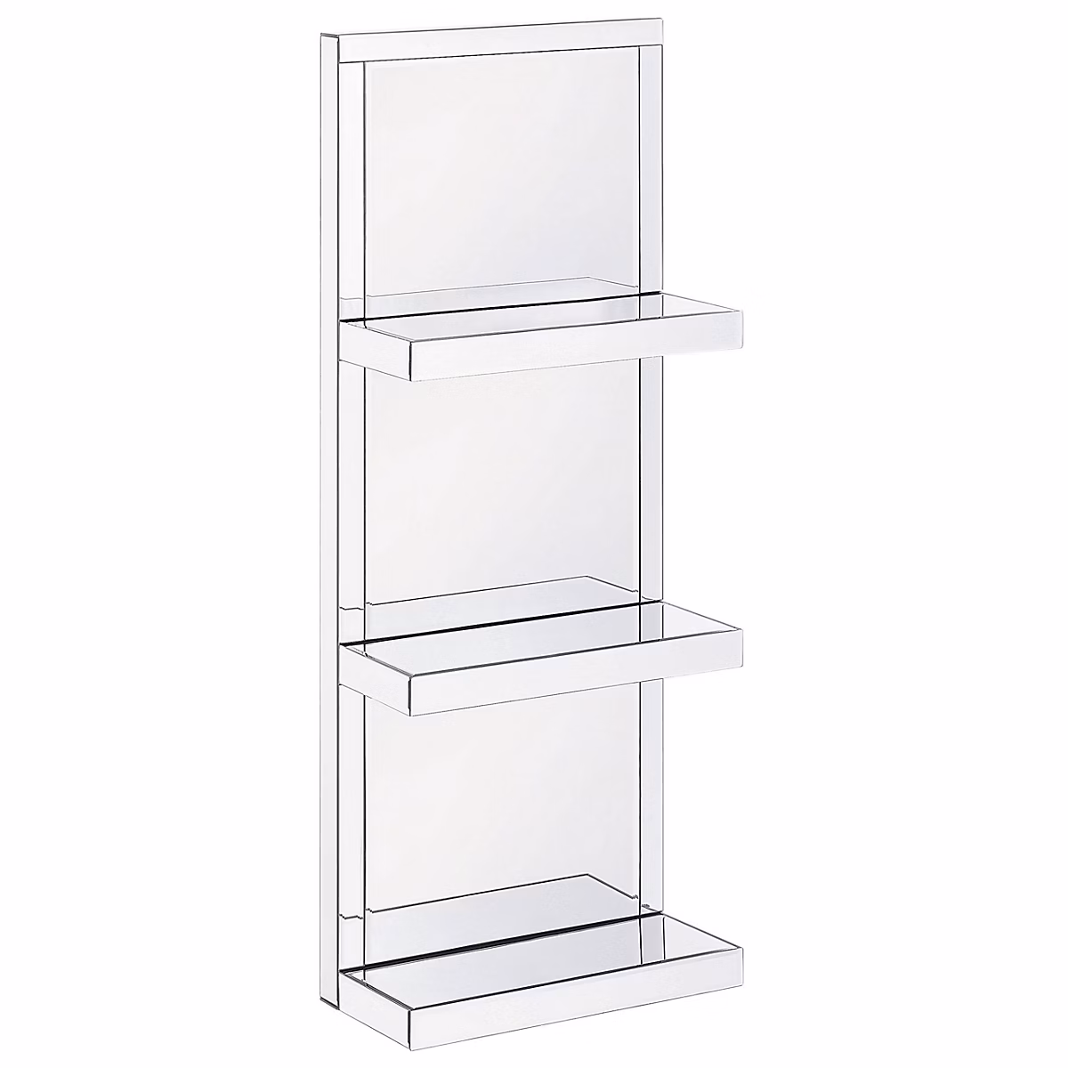 Etagère murale – Étagère murale GAONA Miroir argenté