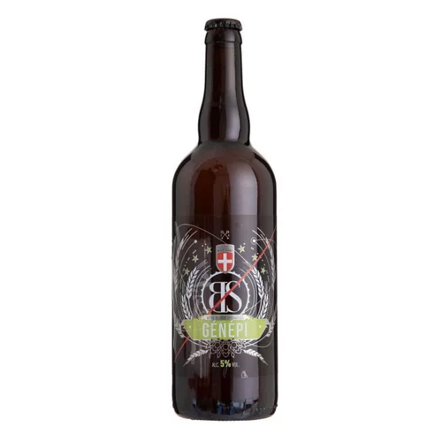 Bière BS bio au génépi Brasseurs Savoyards - 75 cl