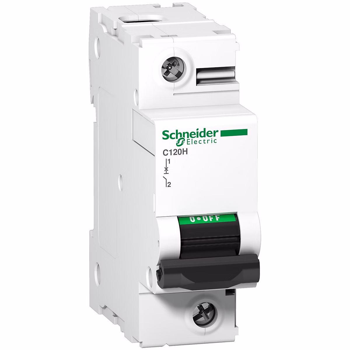 A9n18448 Schneider C120h Disjoncteur 1p Schneider 125 A – 1p, Courbe C, 15ka, à Vis