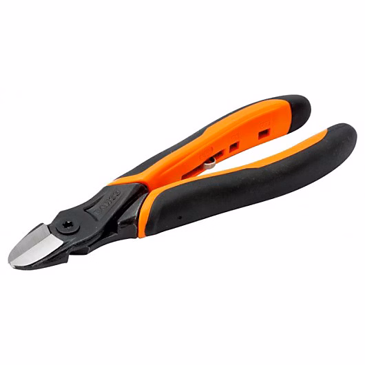 BAHCO – Pince coupante diagonale ERGO, ouverture auto, phosphaté, pr le plastique, 160mm