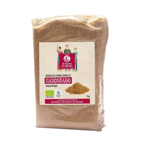 Sucre Mascobado sachet de 1kg