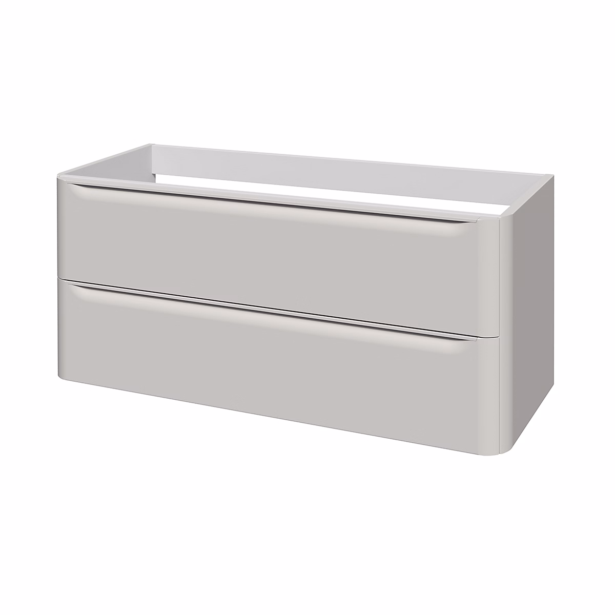 Meuble sous vasque suspendu cachemire l.120 x H.60 x P.45 – 5 cm GoodHome Nevado