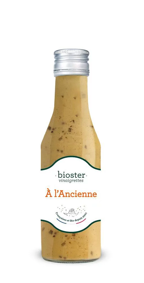 Vinaigrette à l'ancienne bio Bioster - 25 cl