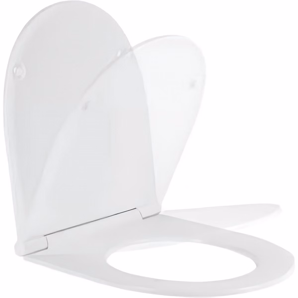 Abattant WC pour WC SANINDUSA Sanlife déclipsable slow close frein de chute blanc mat (non universel) – Réf. RTLLRTNJD8369738225