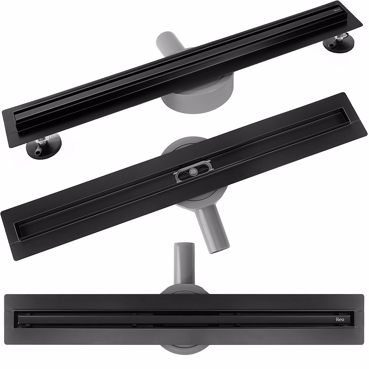 Drain Linéaire Rea Neox Slim Pro 100 Black – Réf. WIPQYWFYF0052795288