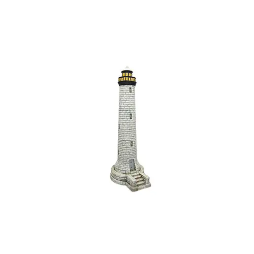 Accessoire de crèche de Noël phare de Beauduc Santons Escoffier - 13 x 10 x 31 cm