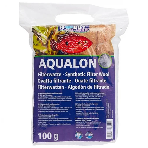 Laine de filtration aqualon 100g, matière douce - HOBBY