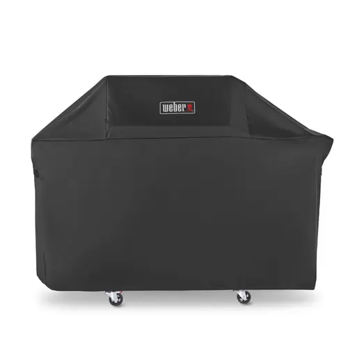 Housse de protection pour plancha Genesis II 300 serie coloris noir en polyester Weber - 110 x 65 cm