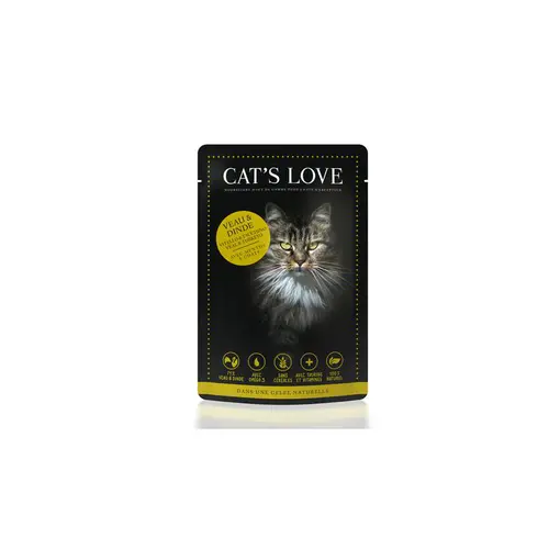 Sachet repas MIX veau et dinde – 85 gr