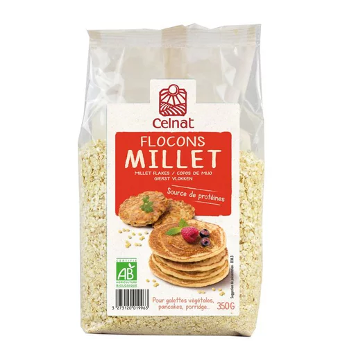 Flocons de millet Bio - 500 g