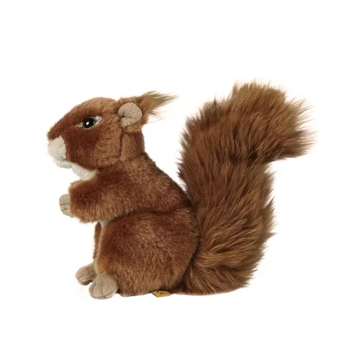 Grand écureuil peluche 23 cm pour tout âge