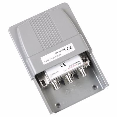 Coupleur TV/SAT blindé TNT Optex 2 entrées – Réf. IEFGNDFWB0673344547