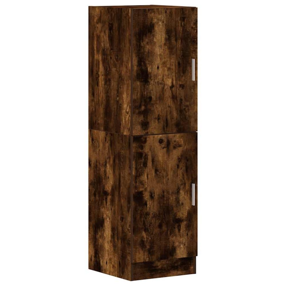 vidaXL Armoire de cuisine chêne fumé 38x41,5x131,5 cm bois ingénierie – Mobilier de jardin