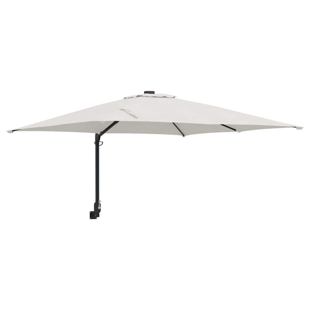 vidaXL Parasol de jardin Sable 248,5 x 247,5 x 160 cm – Aménagement du jardin