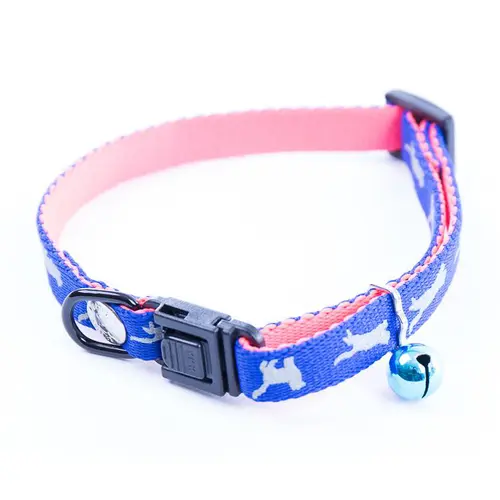 Collier pour chat Cat Bi-color bleu