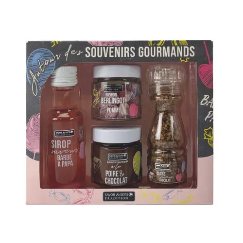 Coffret autour de mon enfance Savor et Sens - les 4 pièces