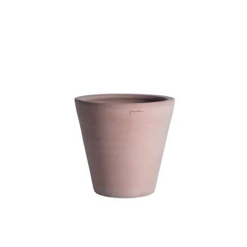 Pot en terre claire rose Poterie Goicoechea Cuvier contemporain - Ø 72 x H 72 cm