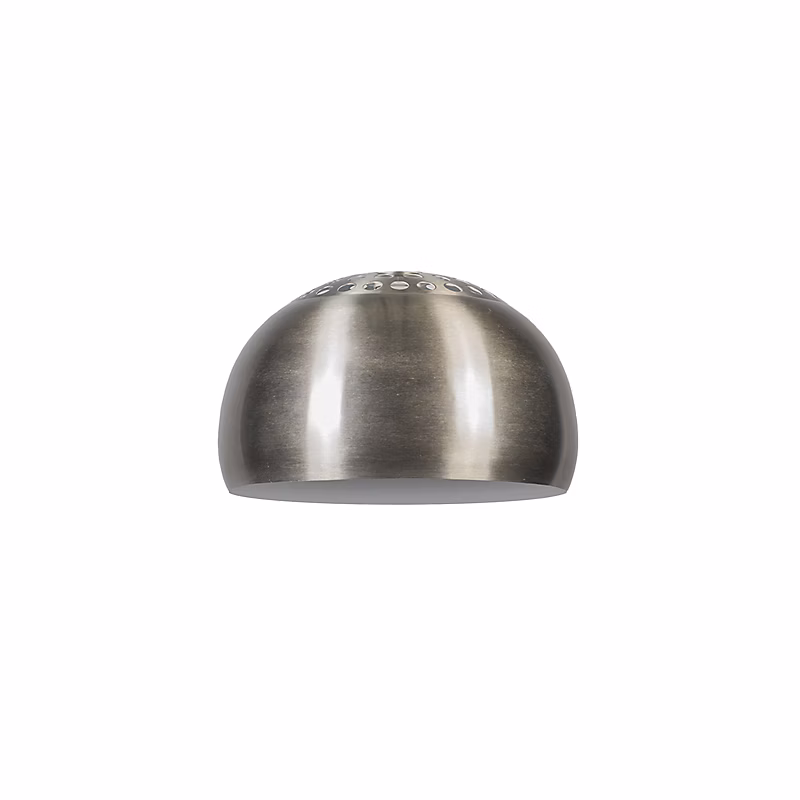 Abat – jour rond 33/20 acier, Globe