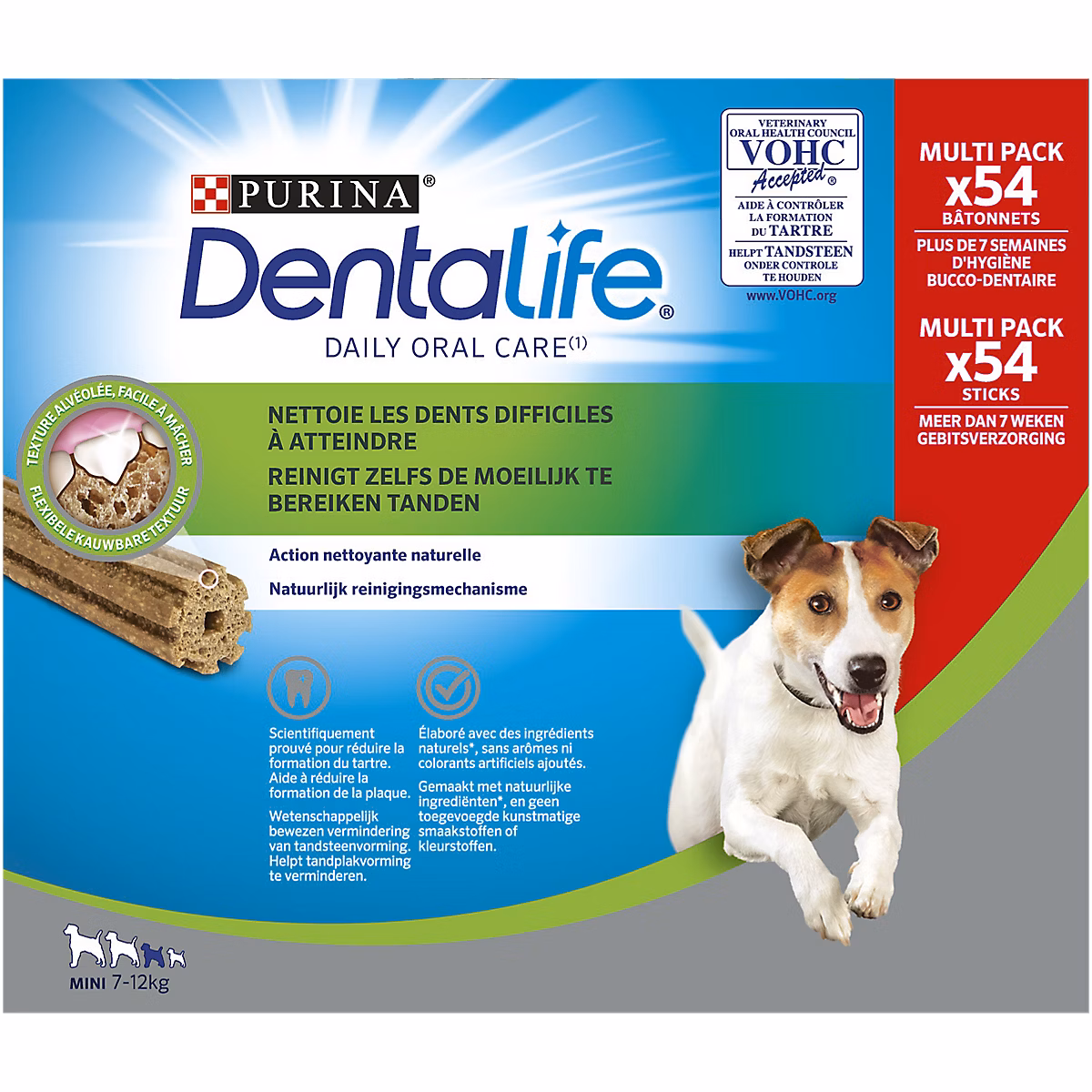 Dentalife Mini Chien de petite taille (7 à 12kg) 882g | Chien