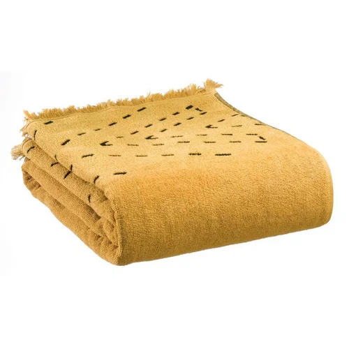 Drap de bain en coton coloris bronze Julia - 90 x 150 cm