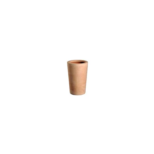 Pot Cuvier haut droit terre claire H 61 x Ø 38 cm