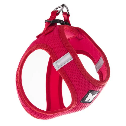 Harnais Mesh rouge pour chien - XS
