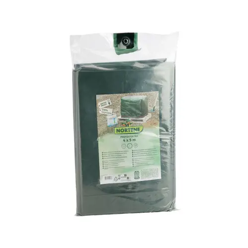 Bâche de protection coloris vert 4x5 m