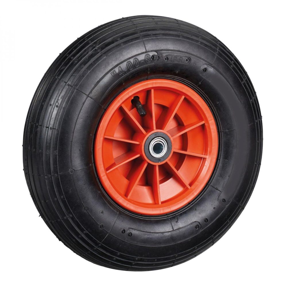 LINXOR Roue gonflable pour brouette - 30 x 8.5 cm - Axe 20 mm – Équipement de loisirs