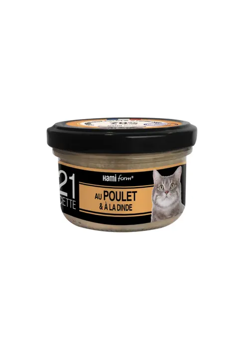 Cuisiné pour chat recette n°21 Poulet/Dinde
