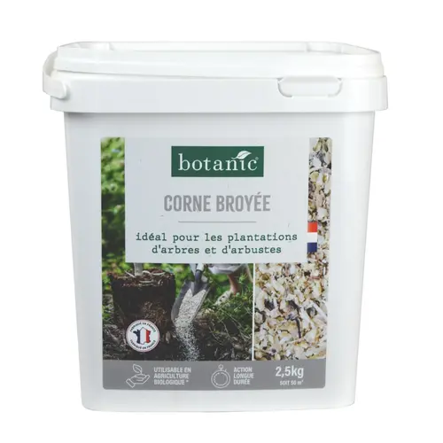 Corne broyée seau botanic® - 2,5 kg