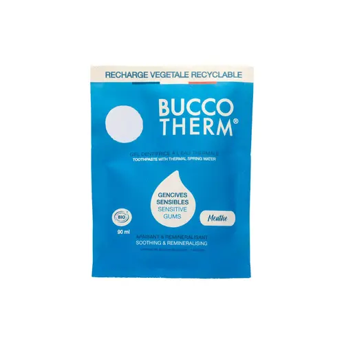 Gel gencives sensibles au fluor écorecharge Buccotherm - 90 ml