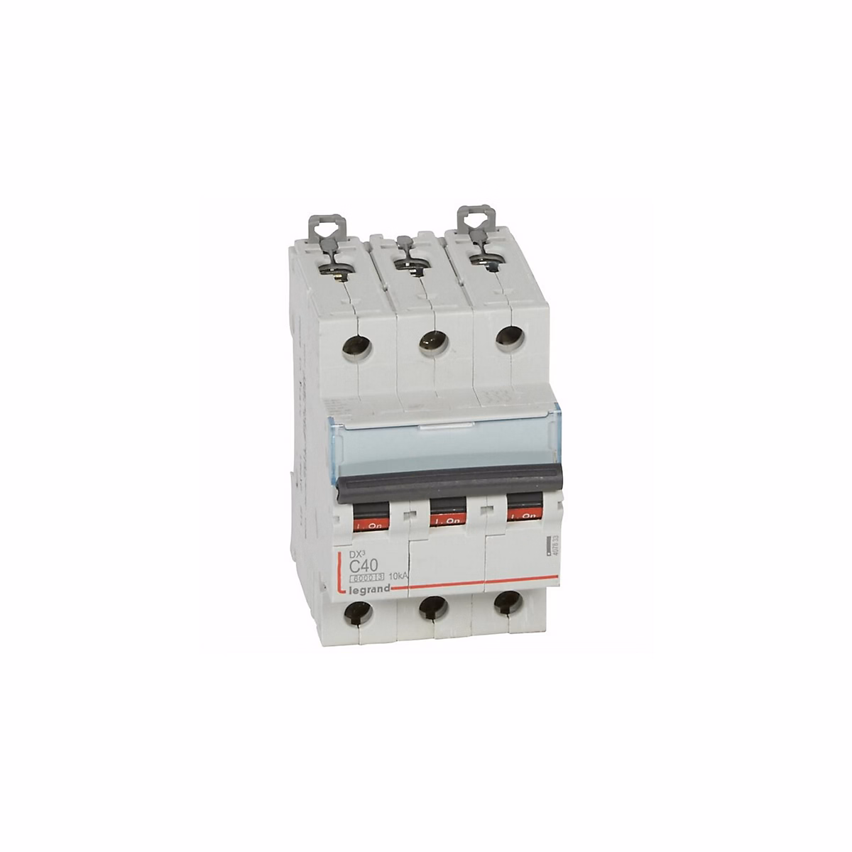 407833 Disjoncteur Triphasé 40a – 3p Courbe C, 6/10ka, à Vis, Legrand Dx3