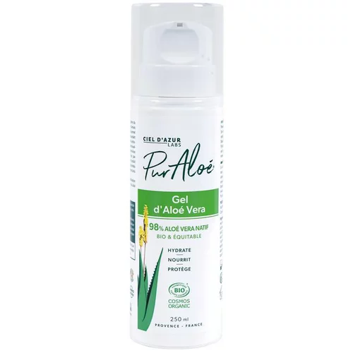 Gel natif externe 98% Aloé Vera bio et commerce équitable Pur Aloé - 250 ml