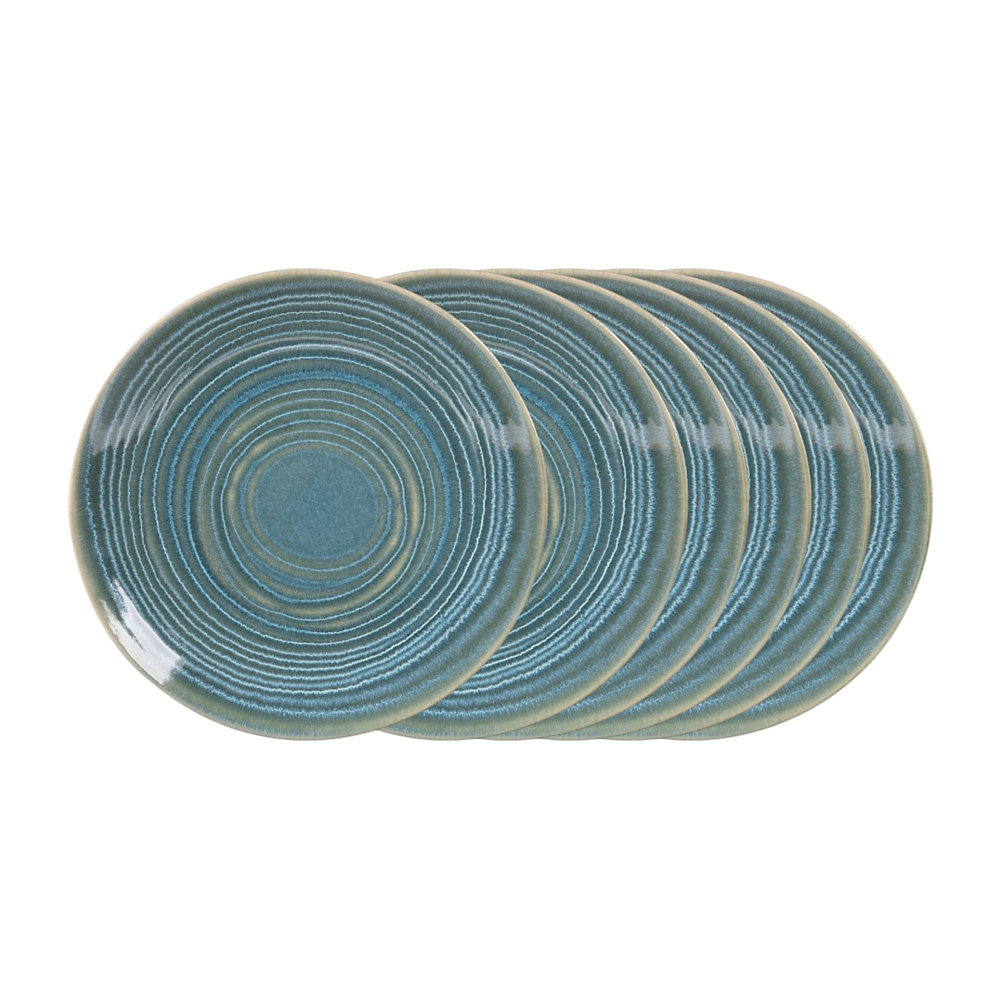 Assiette plate Moon Lagon 27 cm (lot de 6) – Réf. VAIWTEQEJ4810087713