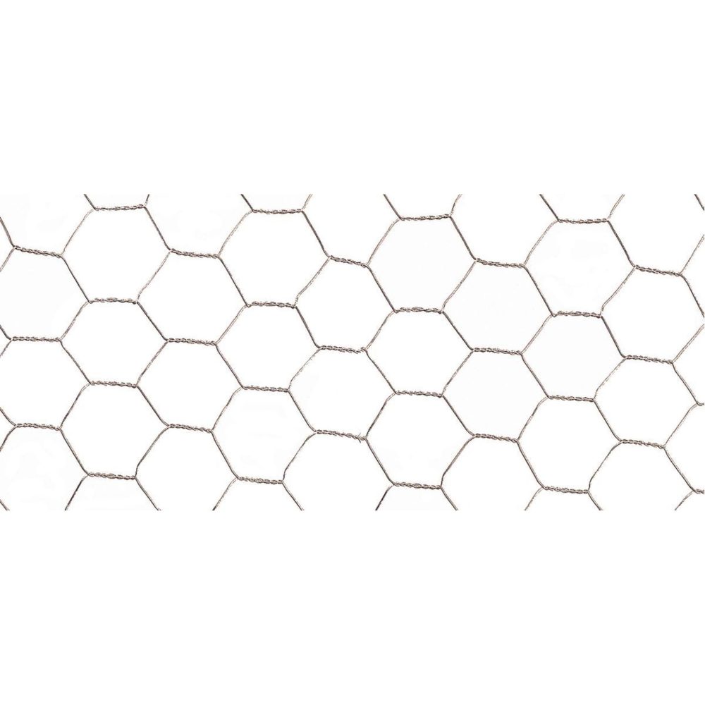 Nortene Grillage métallique triple torsion Galvanex 13 - 0,50 x 5 m/13 x 0,7 mm – Matériel de jardin