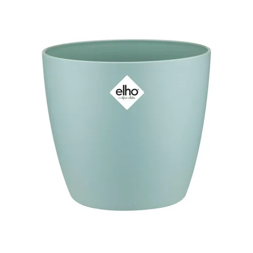 Cache-pot en plastique coloris vert menthe Elho Brussels M16 - Ø 16 cm