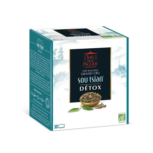 Thé Sou Tsian bio Thés de la Pagode - 90 g / 30 infusettes