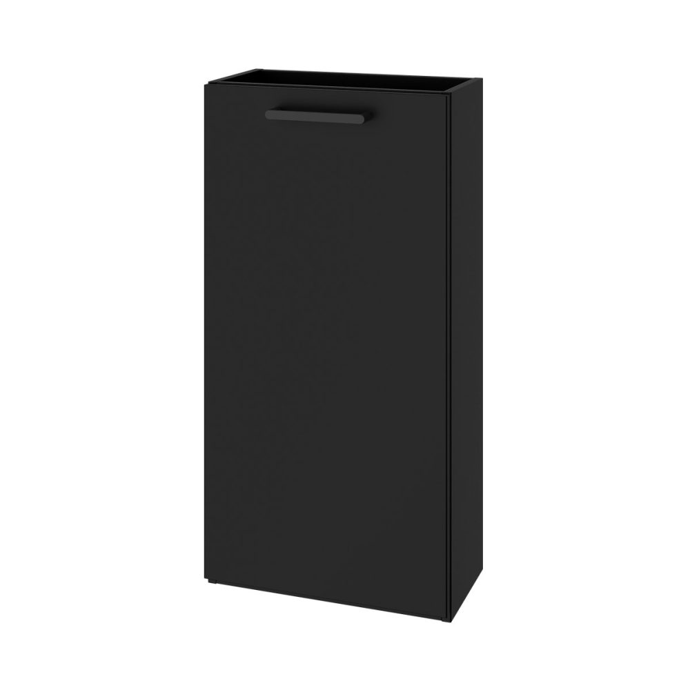 Meuble lave mains à poser noir mat 1 porte l.43 | 5 x H.79 x P.23 – 2 cm GoodHome Imandra