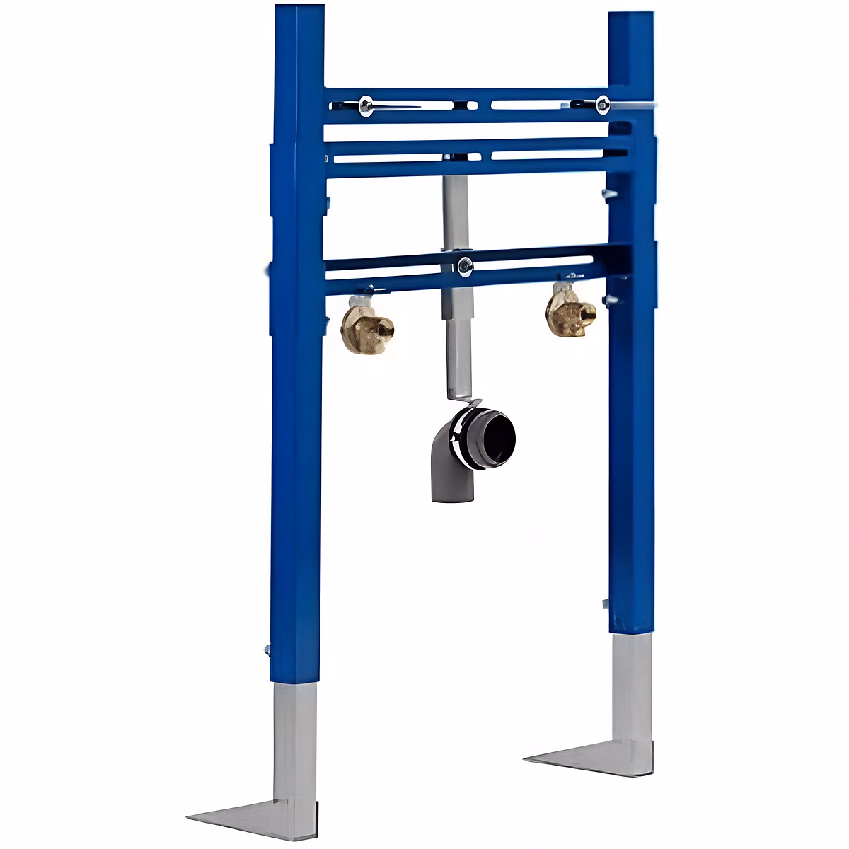 Bâti support autoportant pour lavabo fixations réglables sur rail coulissant SANINDUSA SANFIx – Réf. FWCOETCFL5924889375