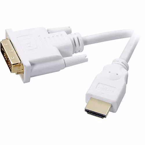 Câble adaptateur SpeaKa Professional SP – 7870336 DVI | D 18+1 vers HDMI | A 2 | 00 m blanc