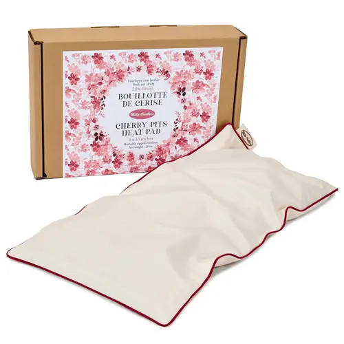 Bouillotte en noyaux de cerise Mille Oreillers L’Intemporelle n° 6 - 40 x 20 cm