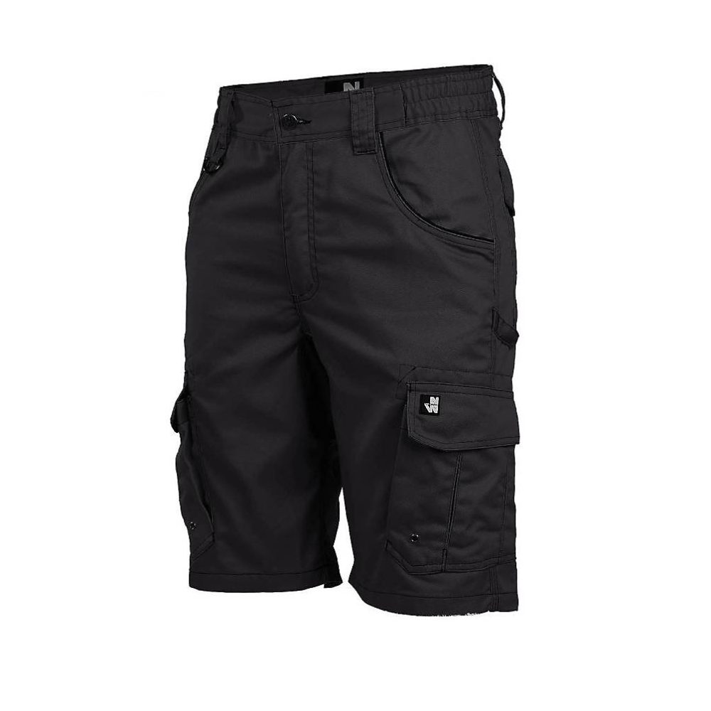 Bermuda de Travail Jacquot – Taille 42, Noir, Résistant et Confortable, D-Work