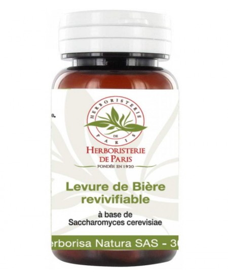 Herboristerie de Paris - Levure de bière revivifiable - 150 gélules végétales de 400mg