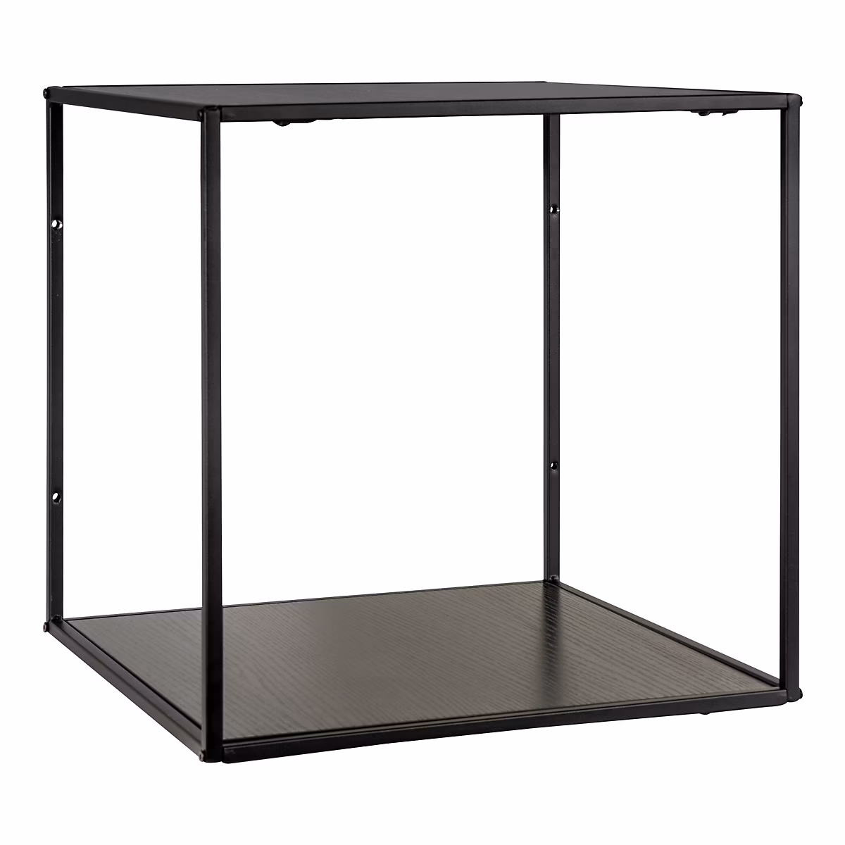 Étagère Murale Vita Noire 36 × 36 cm – Élégance et Praticité pour Votre Décor