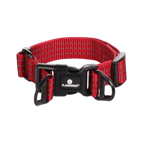 COLLIER ZORBA FLAMINGO® - ROUGE - SMALL - 30-45CM