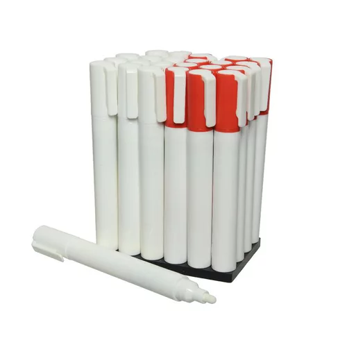 Feutre décor fenêtre - blanc ou rouge